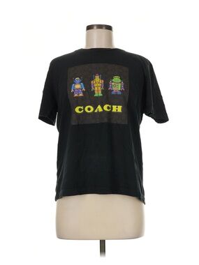 Coach cosmic robots shirt size medium